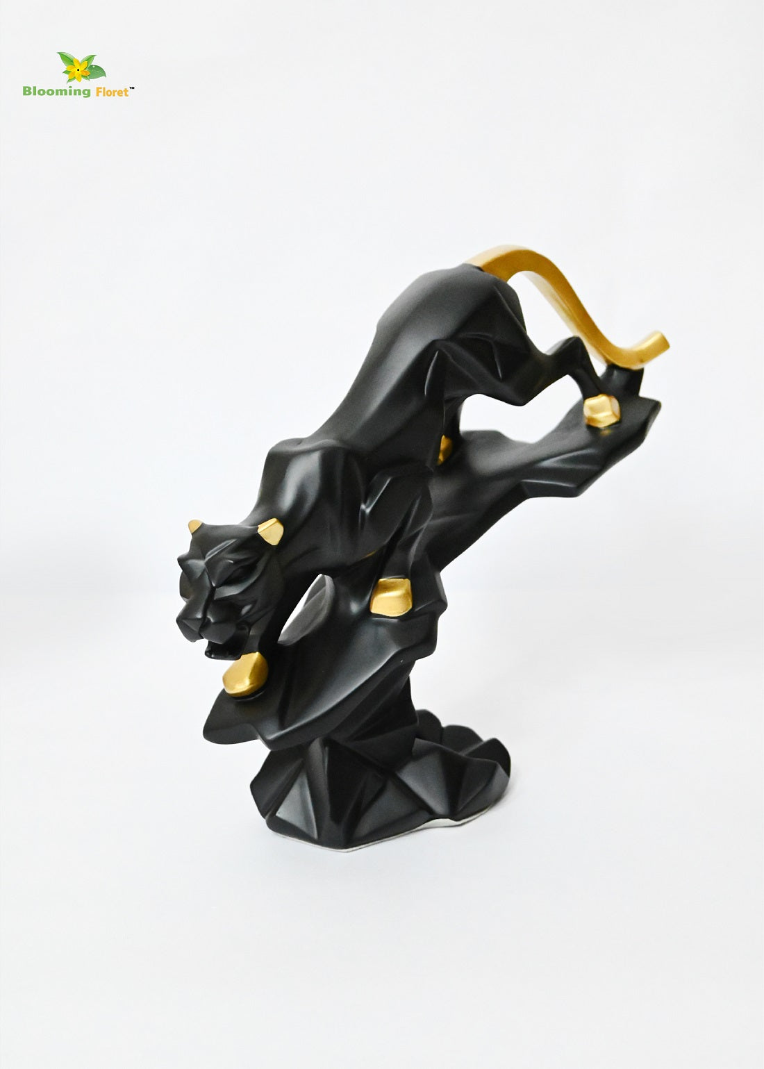Modern Geometric Panther - Black