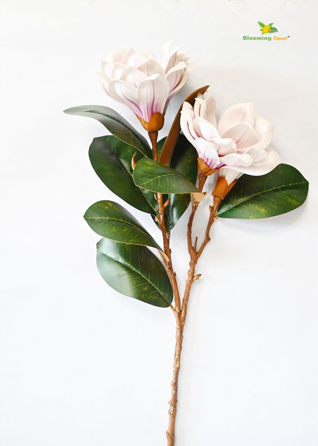 Artificial Magnolia Flower Branch – Elegant Decor in Multiple Colors (78.7 cm)