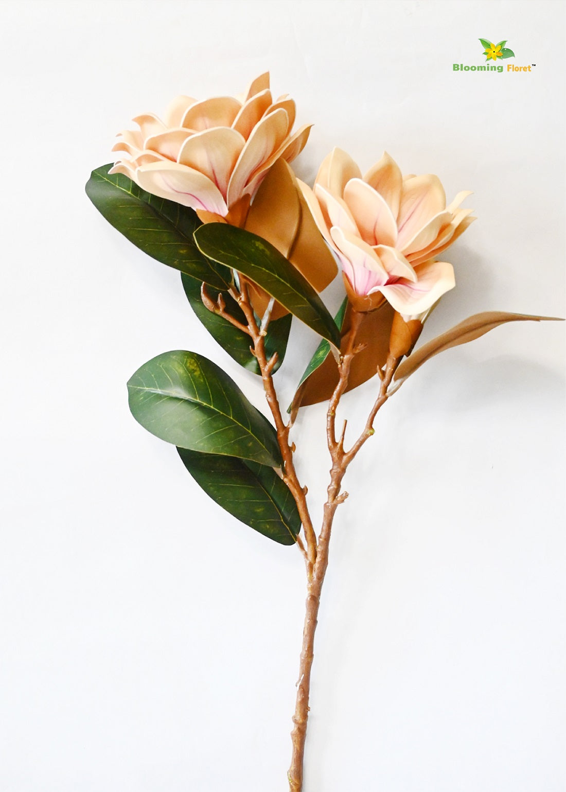 Artificial Magnolia Flower Branch – Elegant Decor in Multiple Colors (78.7 cm)