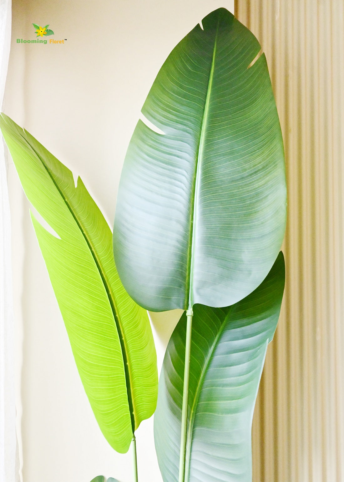 Artificial Banana Leaf Plant – Vibrant Indoor Greenery (86.6 Inches)