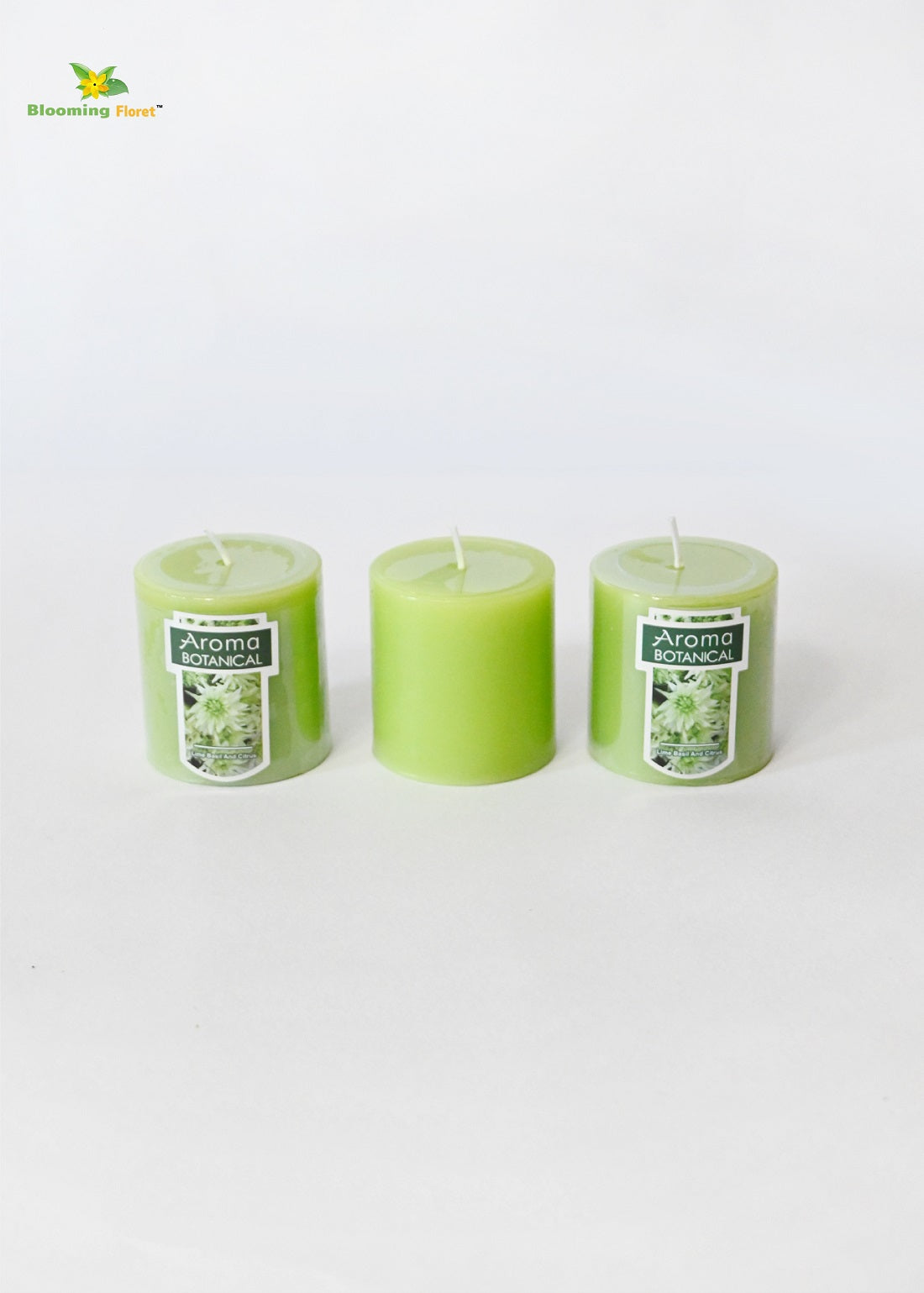 Scented Pillar Candles - Sets of 2