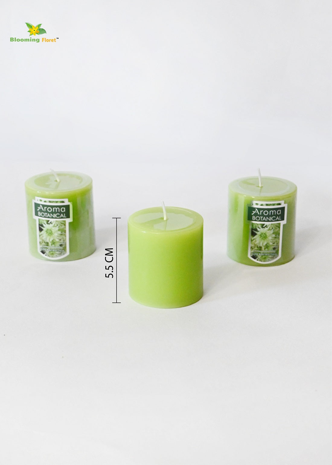 Scented Pillar Candles - Sets of 2