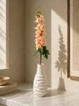 Delphinium Flower Stick | Peach | 88 cm