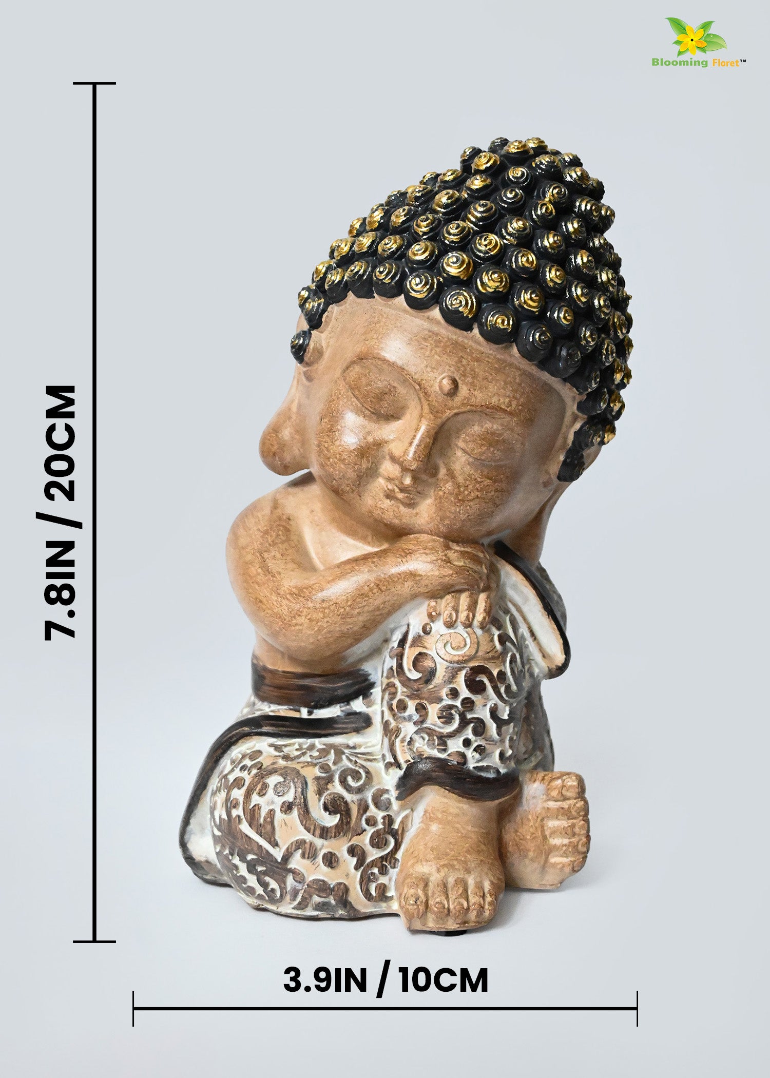 Zen Resting Buddha Idol