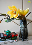Prism Crystal Black Vase