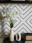 Artificial Dame's Rocket Flowers Bunch - White