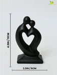 Couple Love Heart Figurine