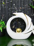 Modern Abstract Art Ceramic Statue