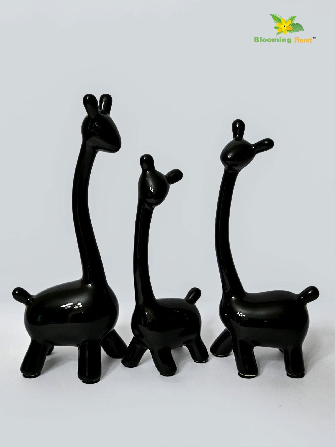 Artistry Giraffe Trio Set - Black