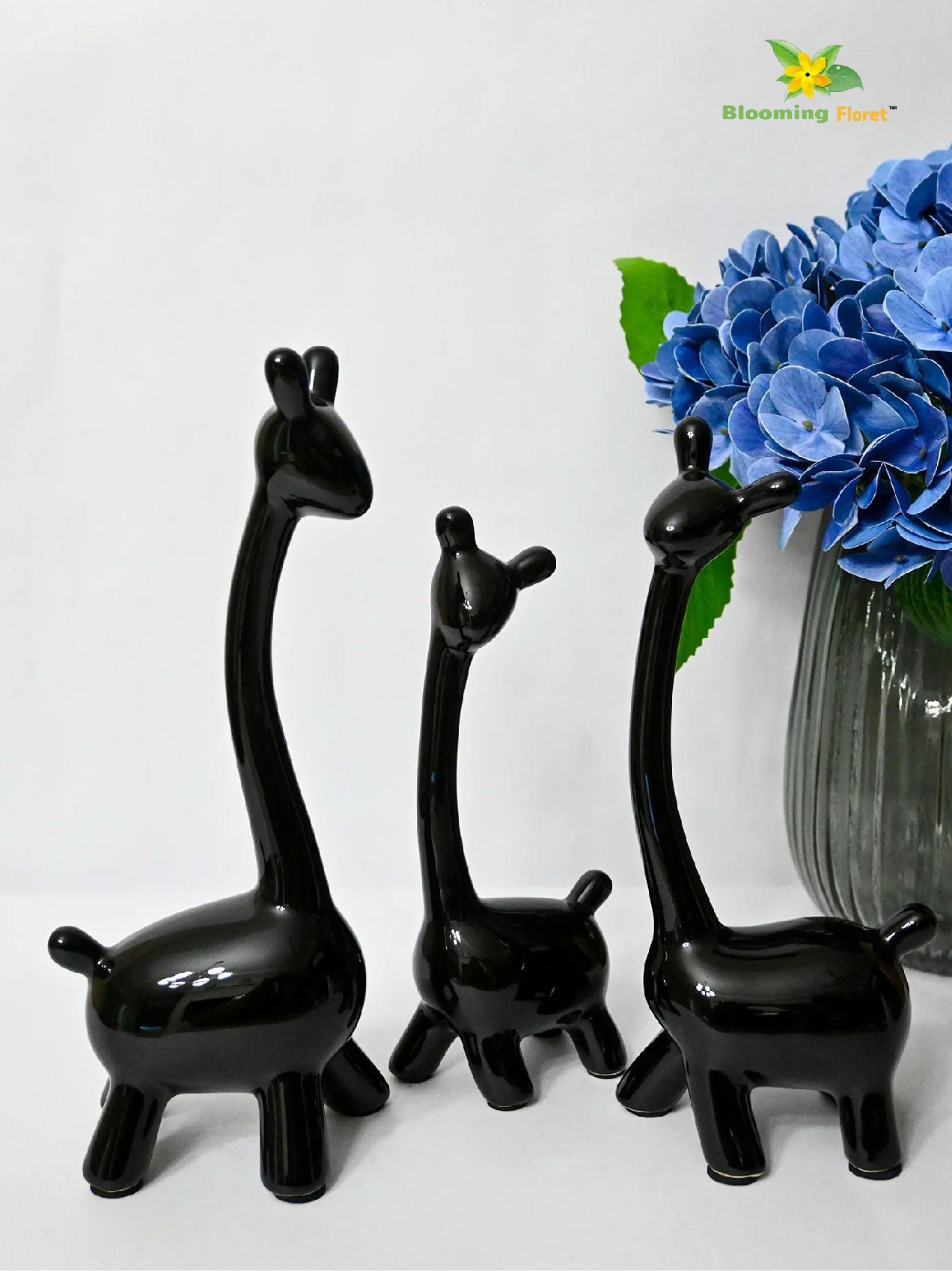 Artistry Giraffe Trio Set - Black