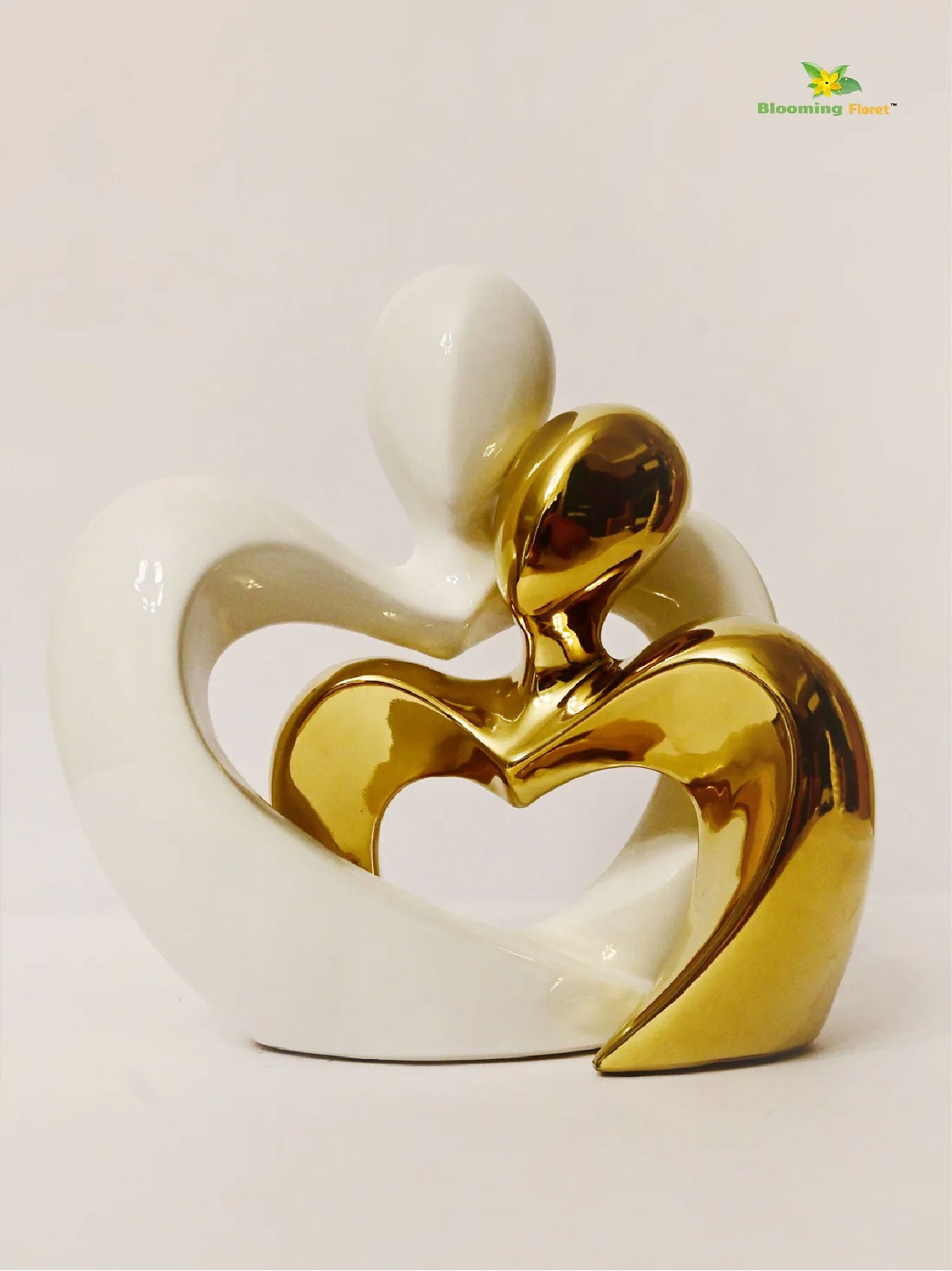 Romantic Heart Lover Sculpture
