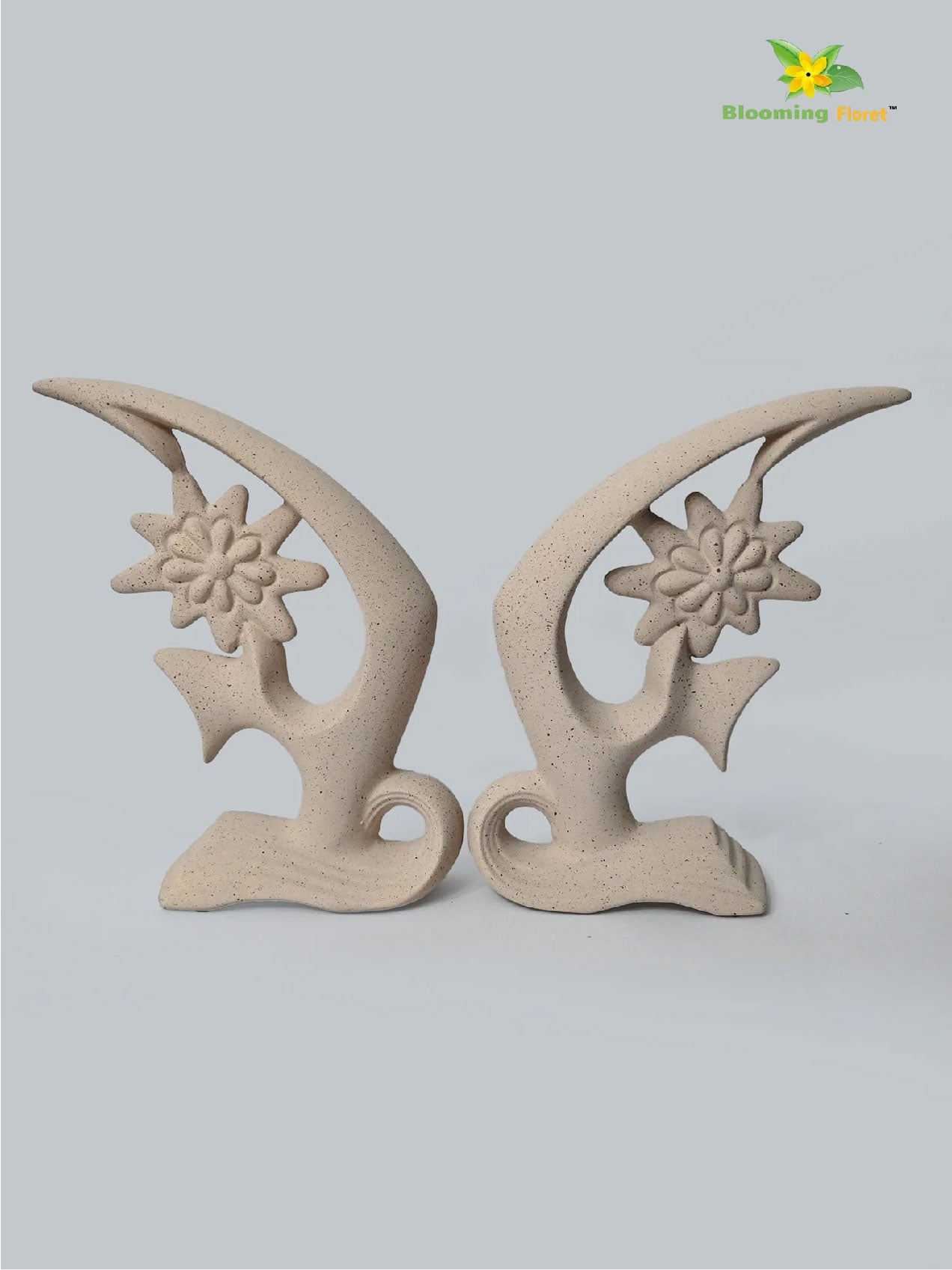 Abstract Fish Duo Figurine