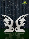 Abstract Fish Duo Figurine