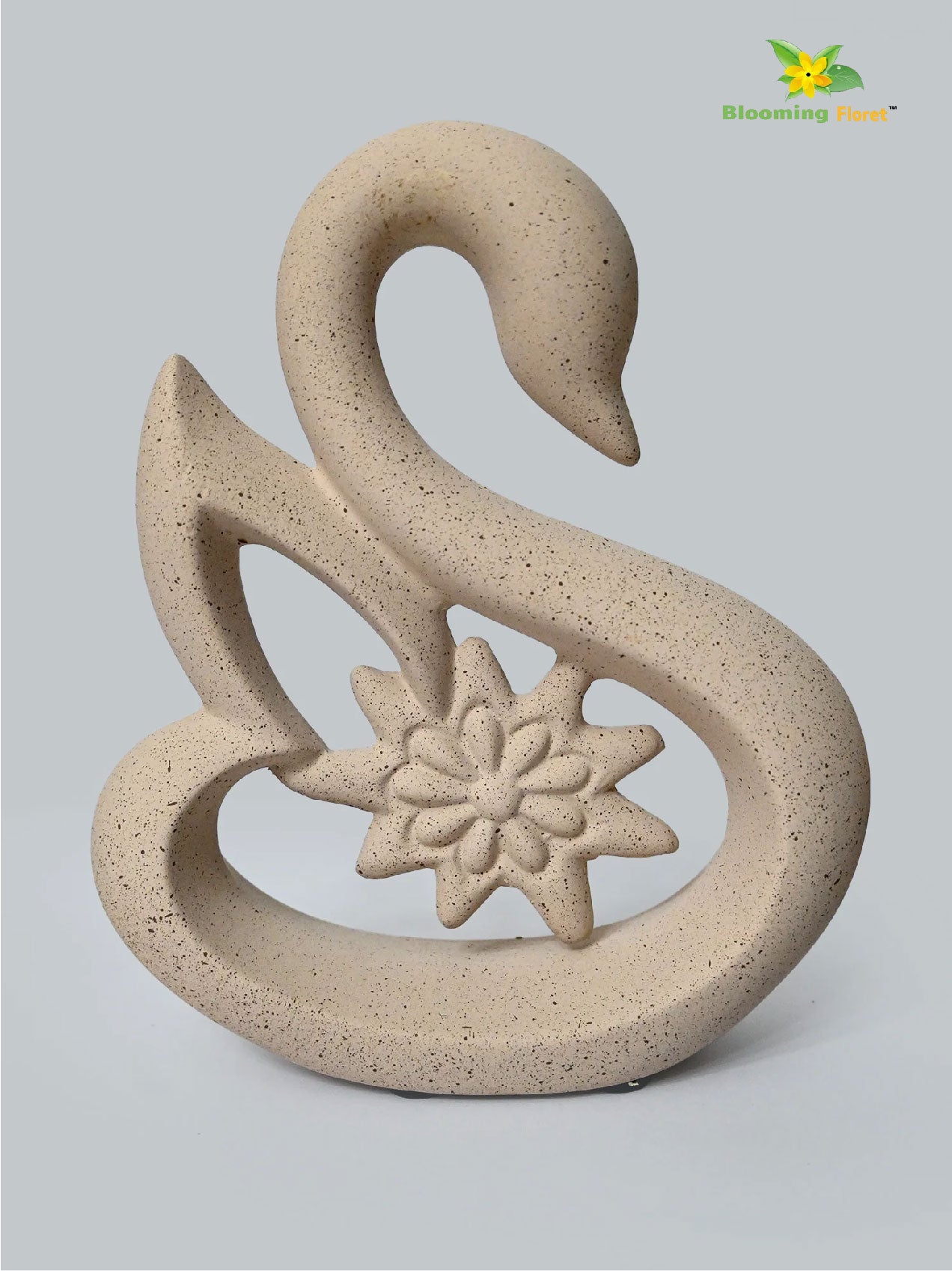 Premium Ceramic Swan Duo