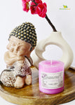 Rose-Men's Scented Pillar Candle-Set of 2 Pcs