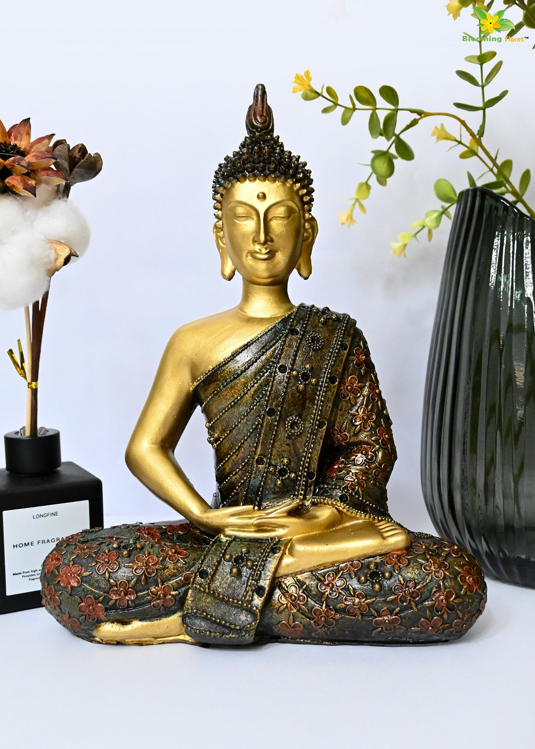 Meditating Buddha Statue