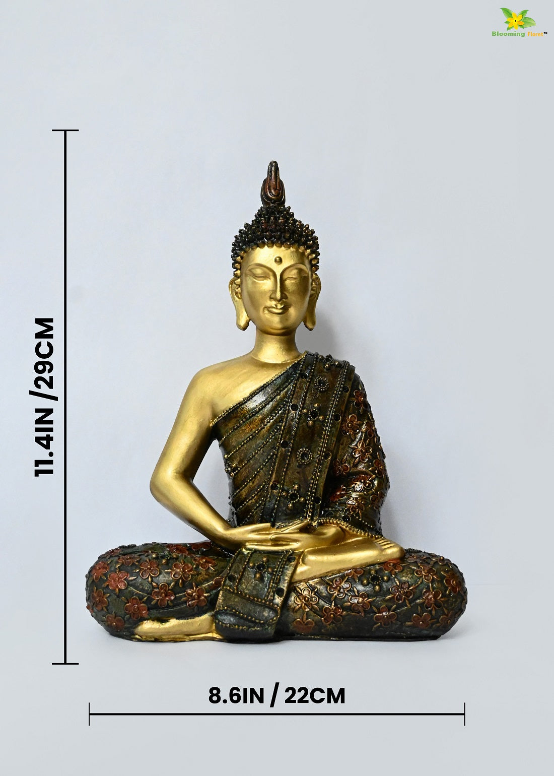 Meditating Buddha Statue