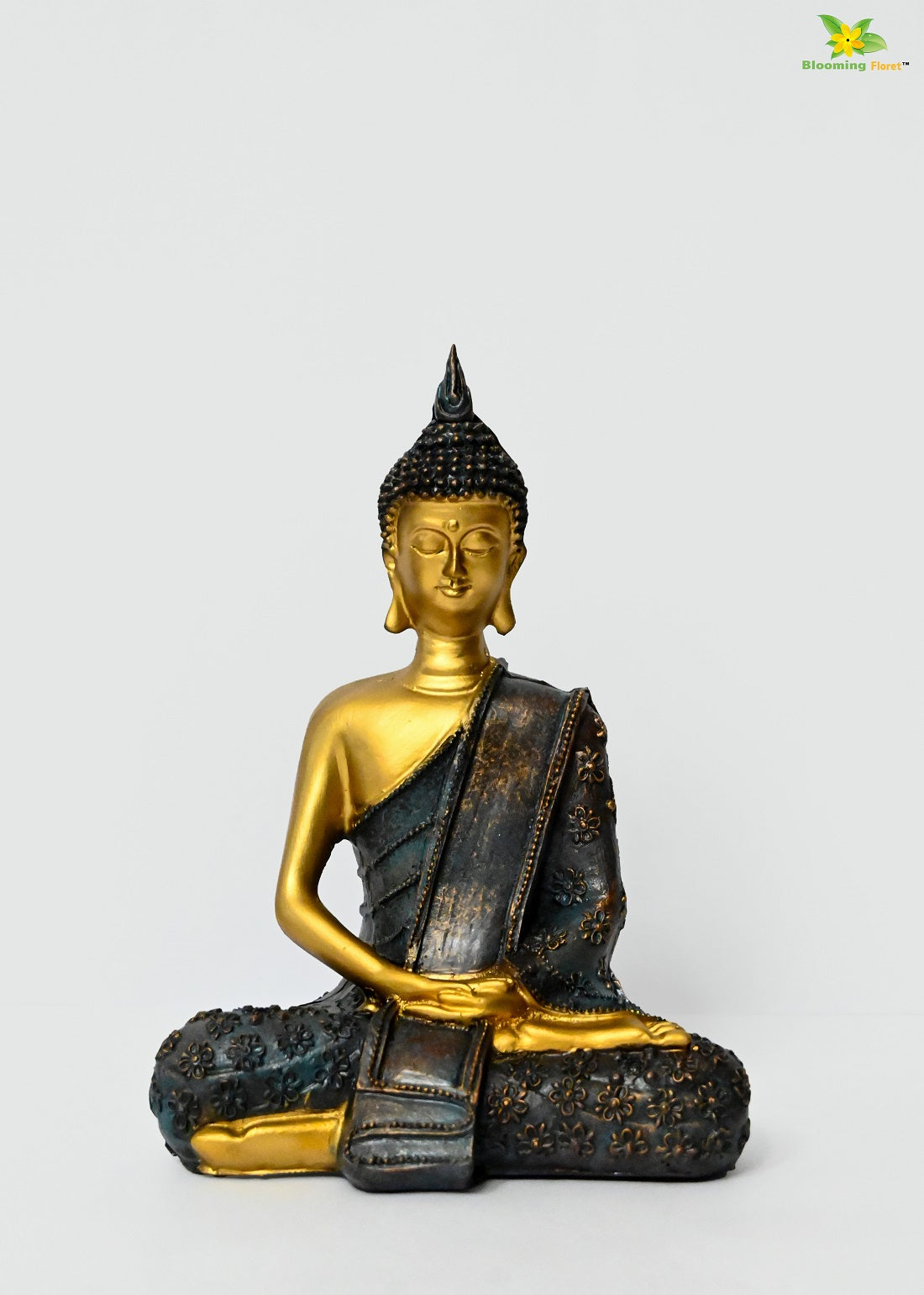 Zen Buddha Statue Design - Pose 3