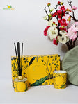 Fragrance Reed Diffuser and Candle Set