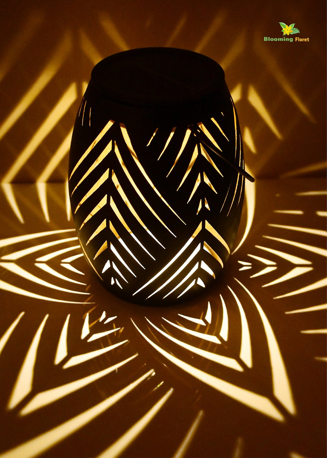 Premium Solar Lantern – 15 cm