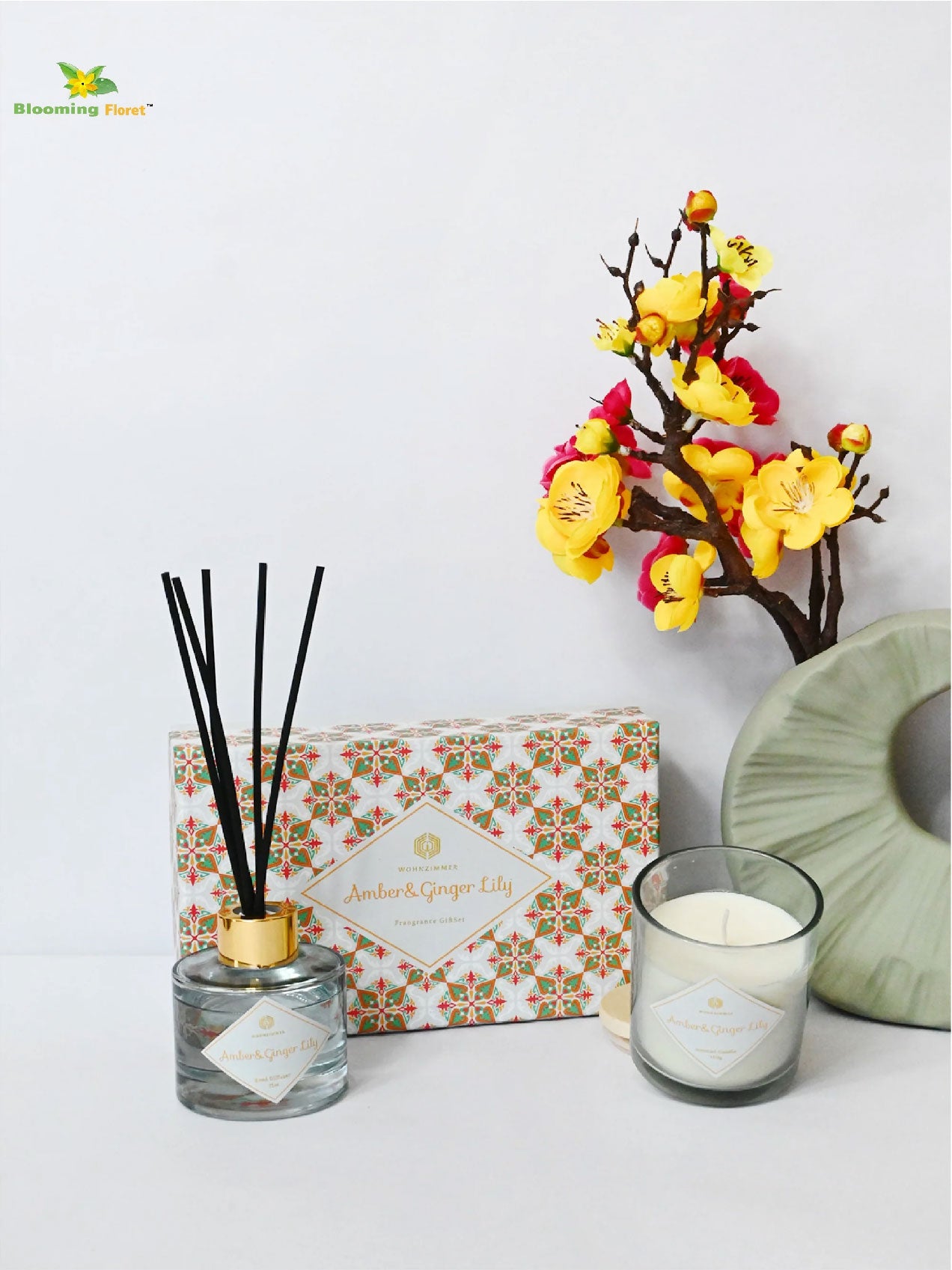 Reed Fragrance Diffuser & Scented Candles