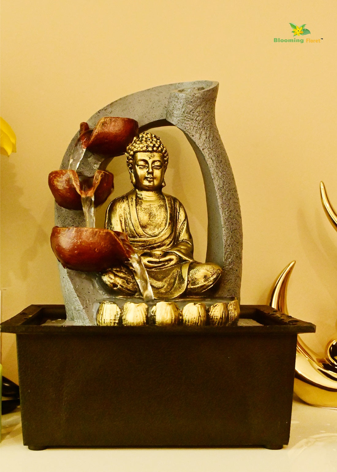 Buddha Tabletop Water Fountain