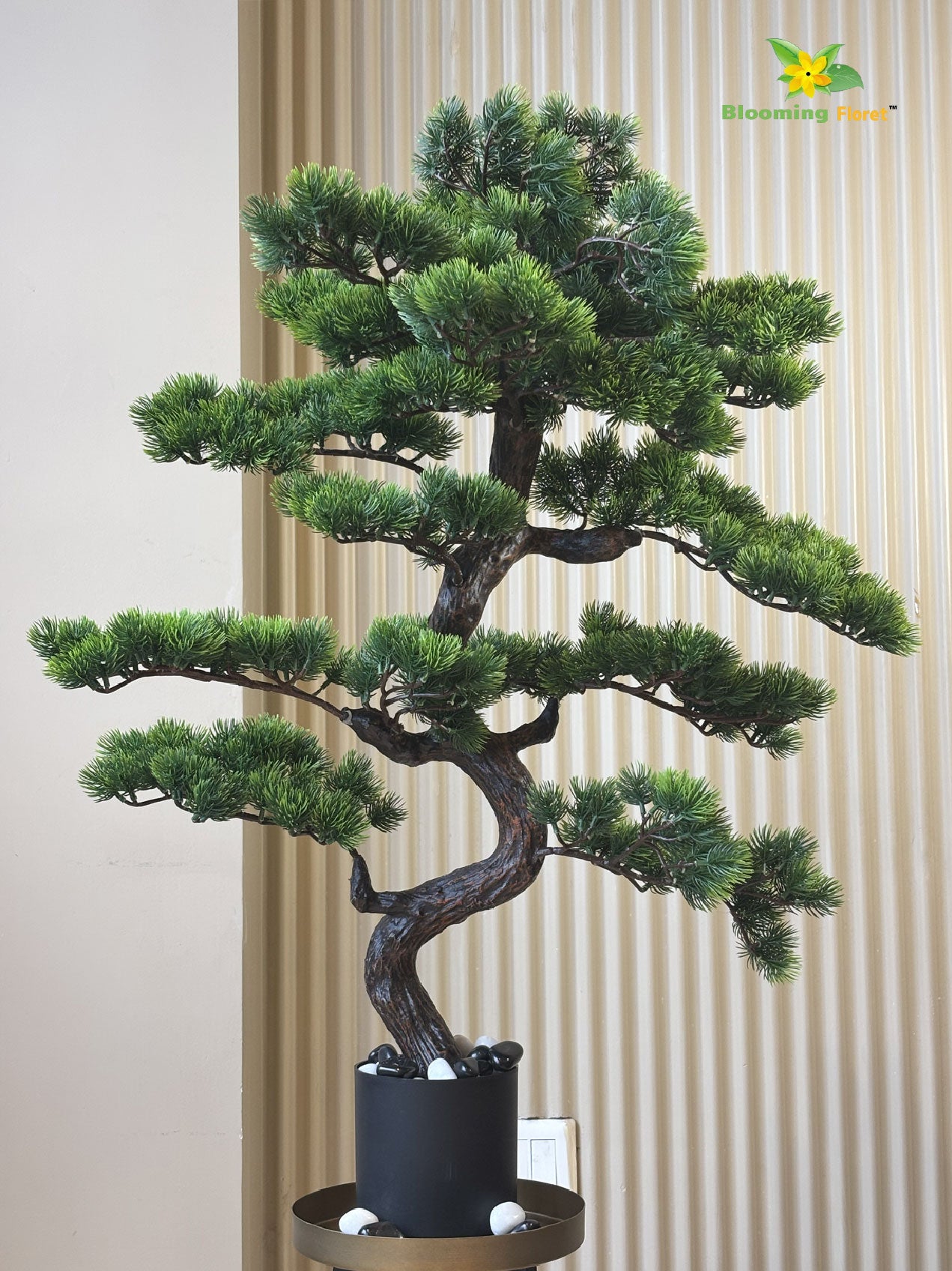 Premium Artificial Bonsai Plant | 88 cm | With Basic Pot