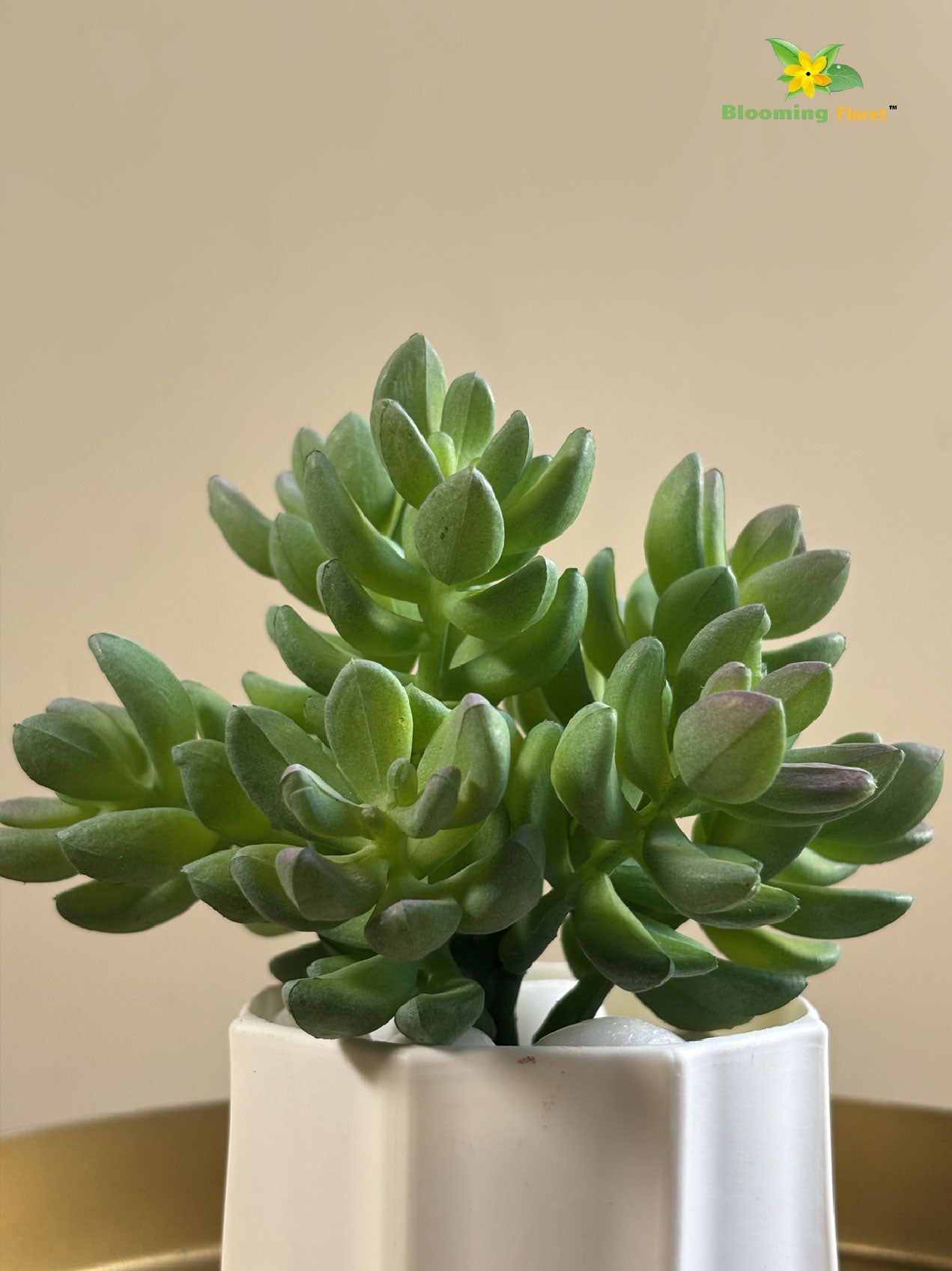 Artificial Bushy Succulent – Green