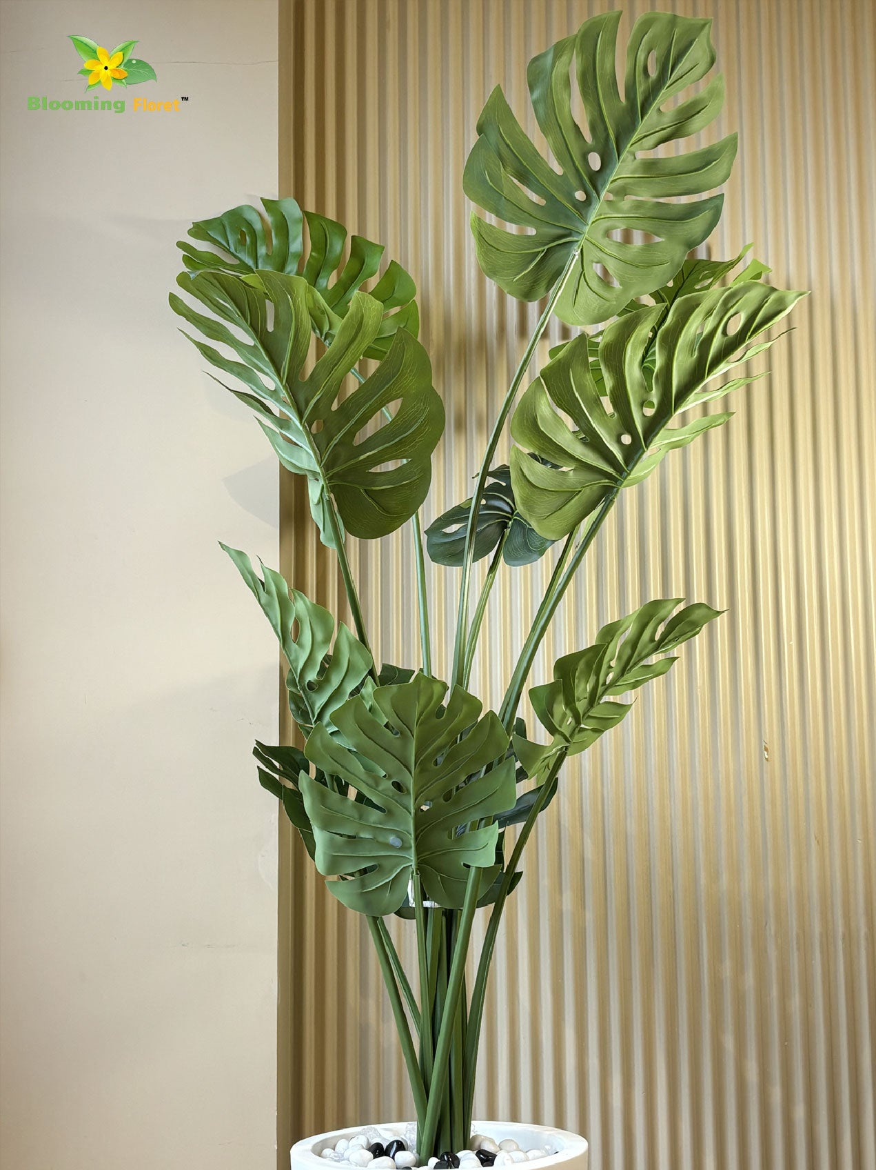 Artificial Monstera Plant – 150 cm, 12 Large Leaves