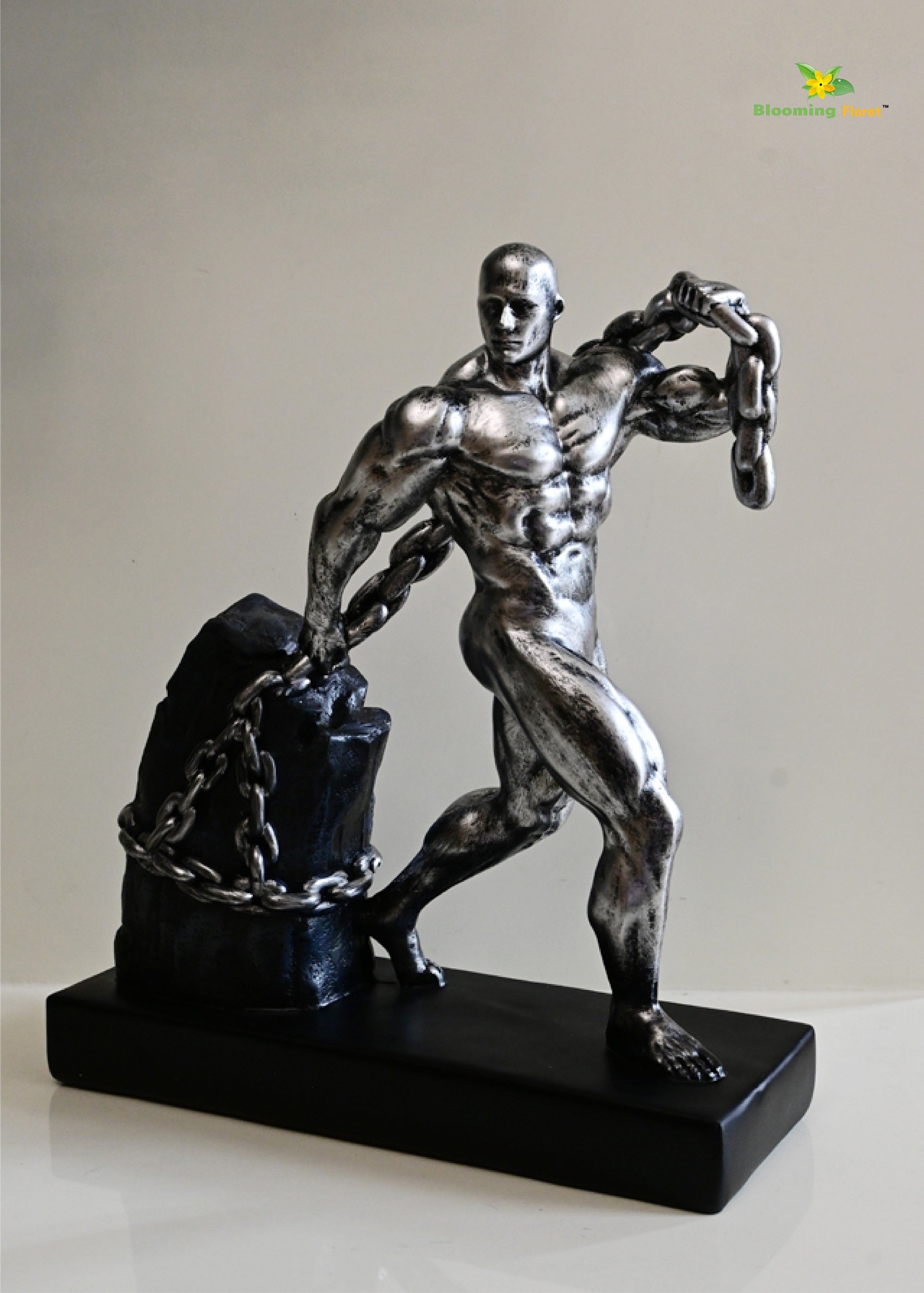 Elite Weightlifting Man Sculpture