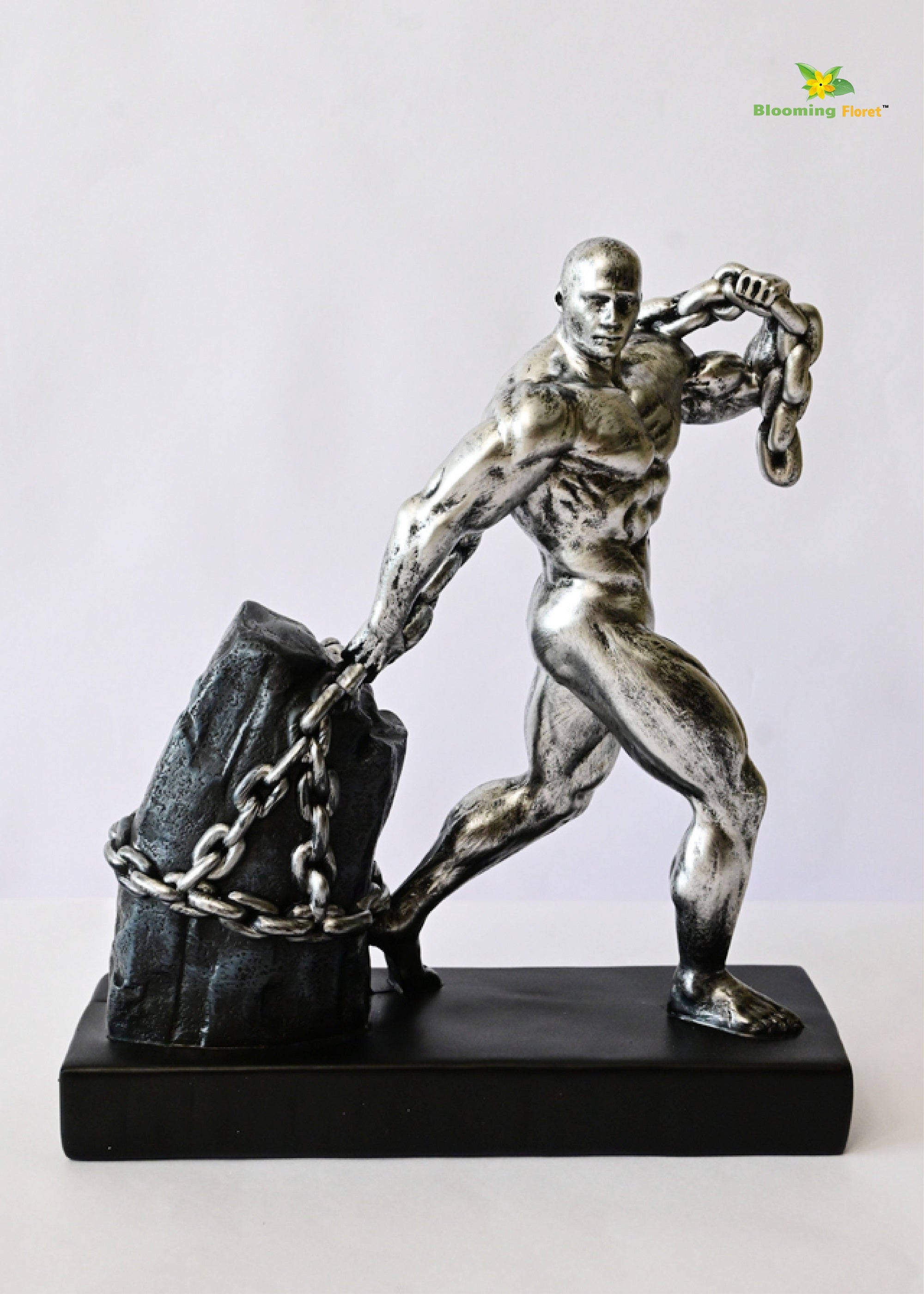 Elite Weightlifting Man Sculpture