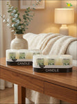 Jasmine Scented Pillar Candles - Sets of 2