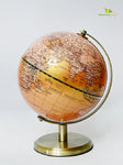 Globe on Metal Stand - Golden