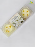 Glass Candle - Set of 2 Pcs, Vanilla
