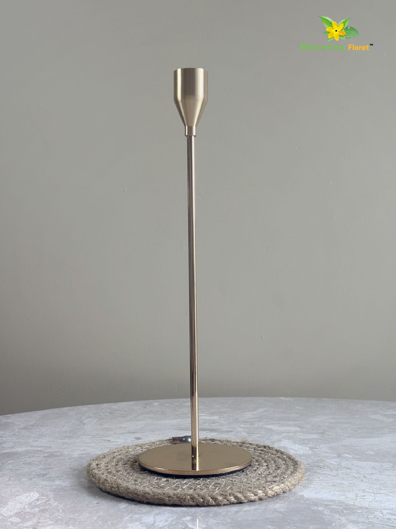 Gold Candle Holder | Set of 3