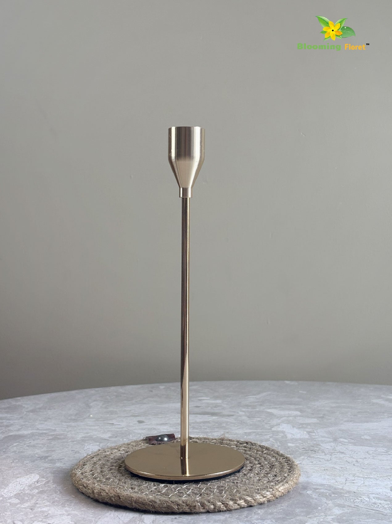 Gold Candle Holder | Set of 3