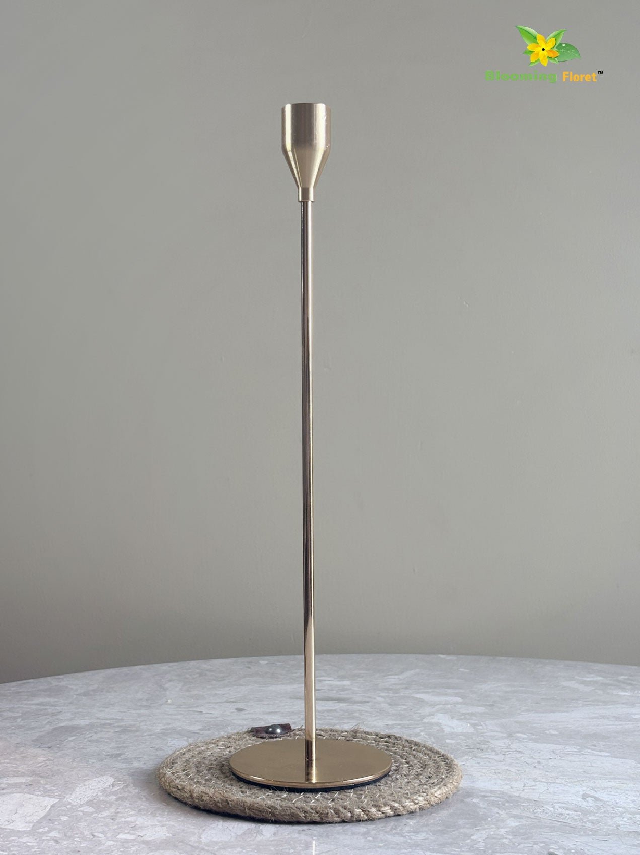 Gold Candle Holder | Set of 3