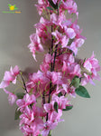 Artificial Bougainvillea Stick – 135 cm, Light Pink
