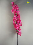Artificial Bougainvillea Stick – 135 cm, Dark Pink