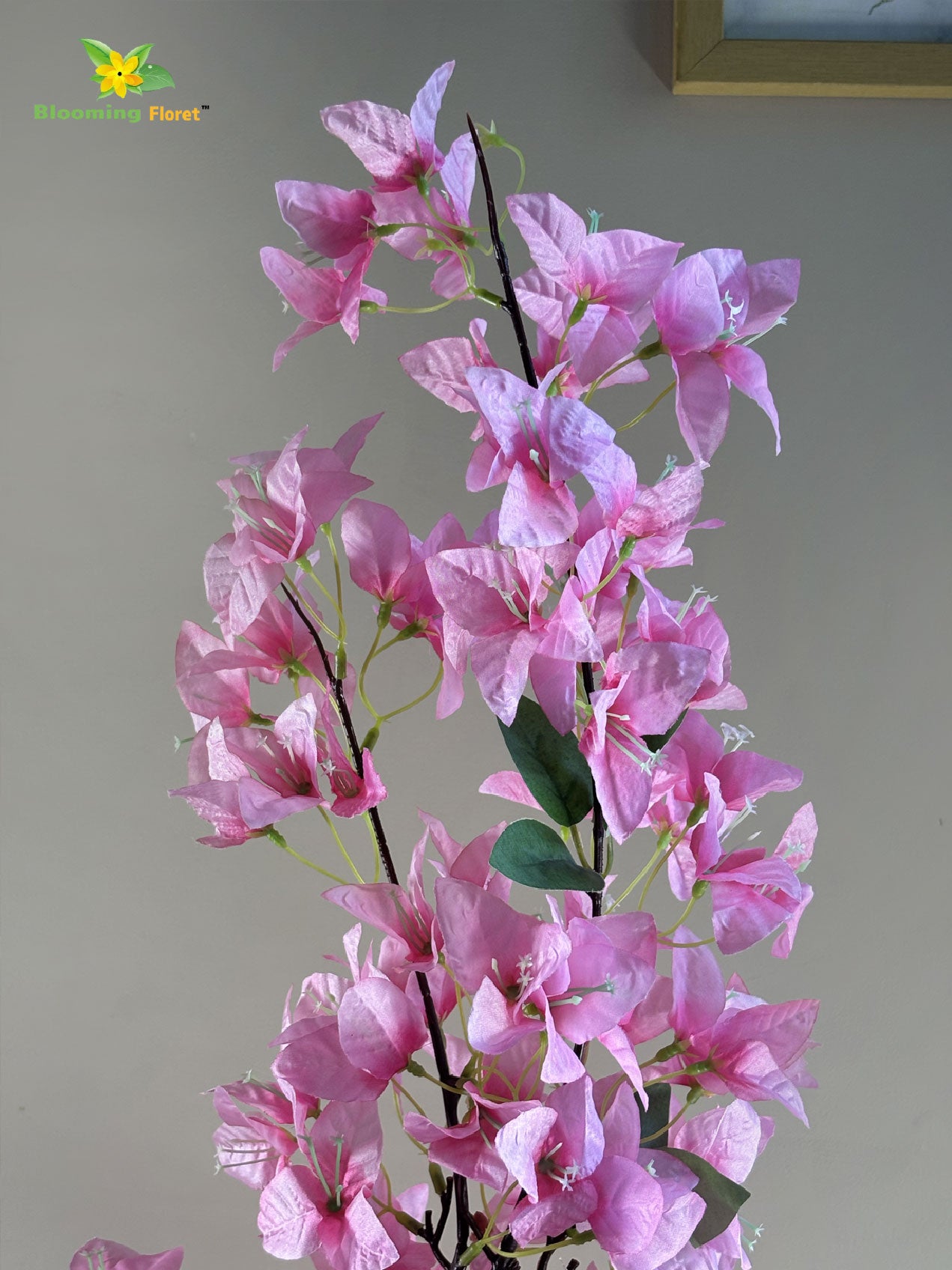 Artificial Bougainvillea Stick | Light Pink | 135 cm