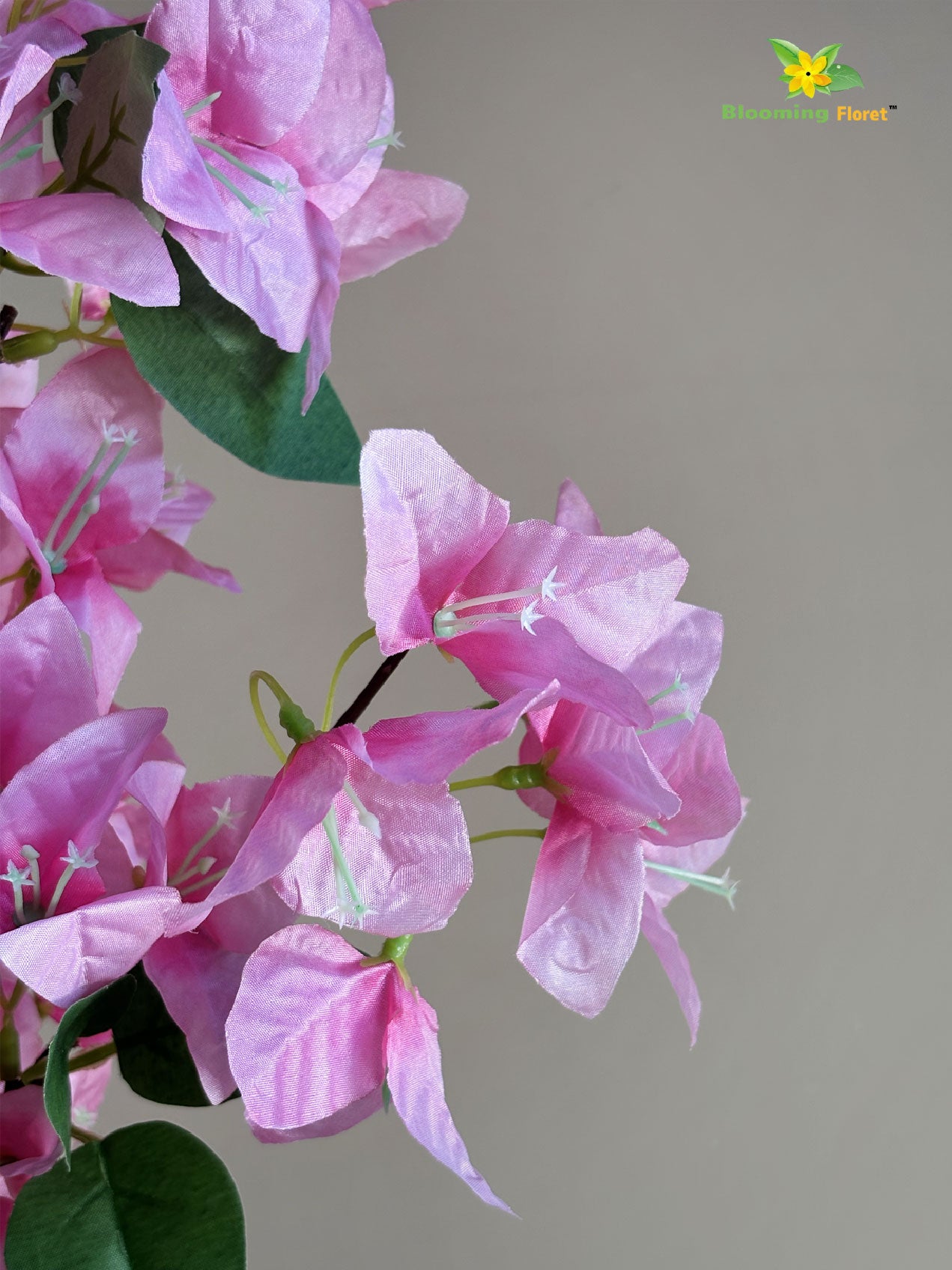 Artificial Bougainvillea Stick | Light Pink | 135 cm