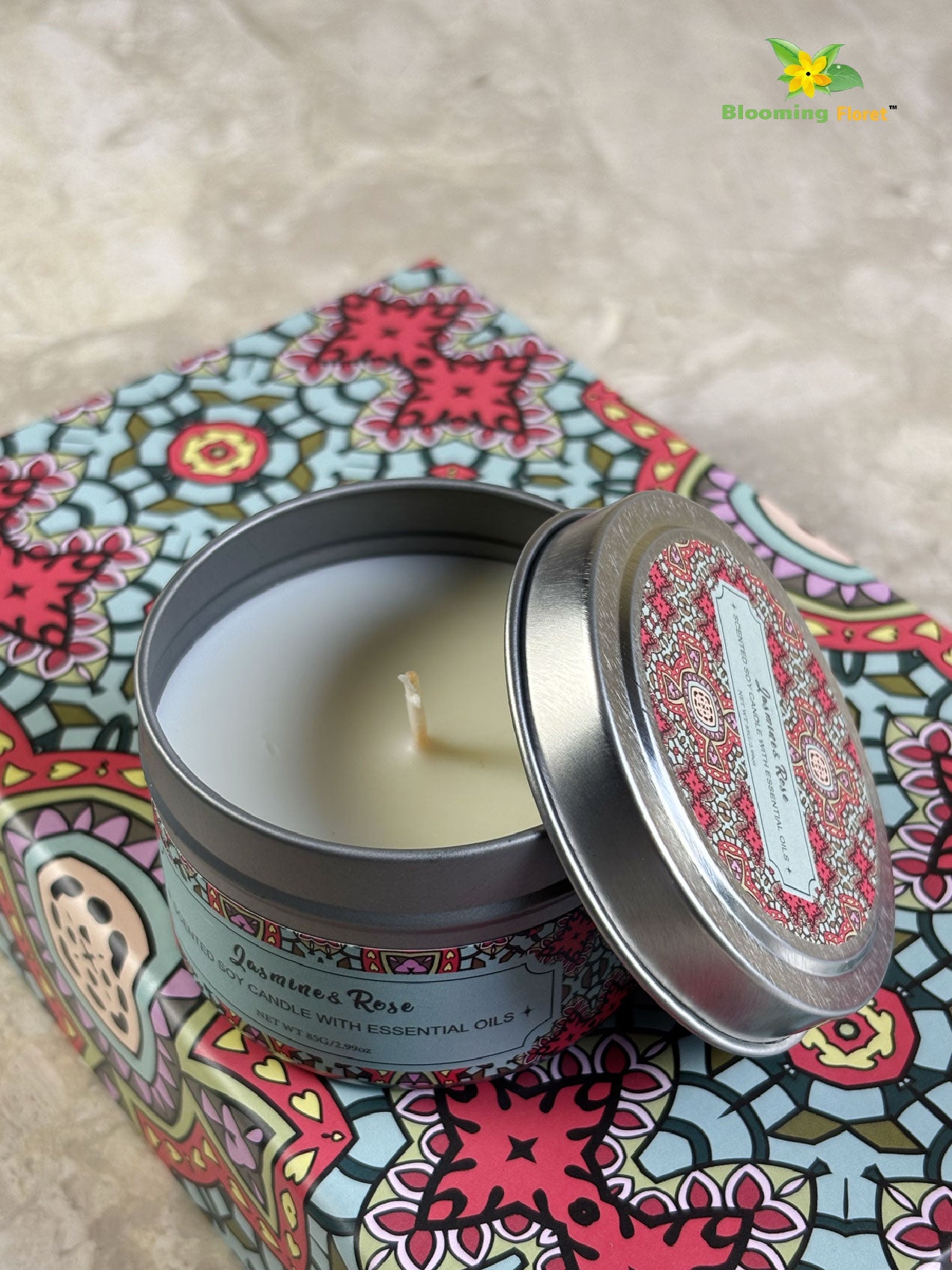 Premium Diffuser & Scented Candle Gift Set – 3 Fragrance Variants