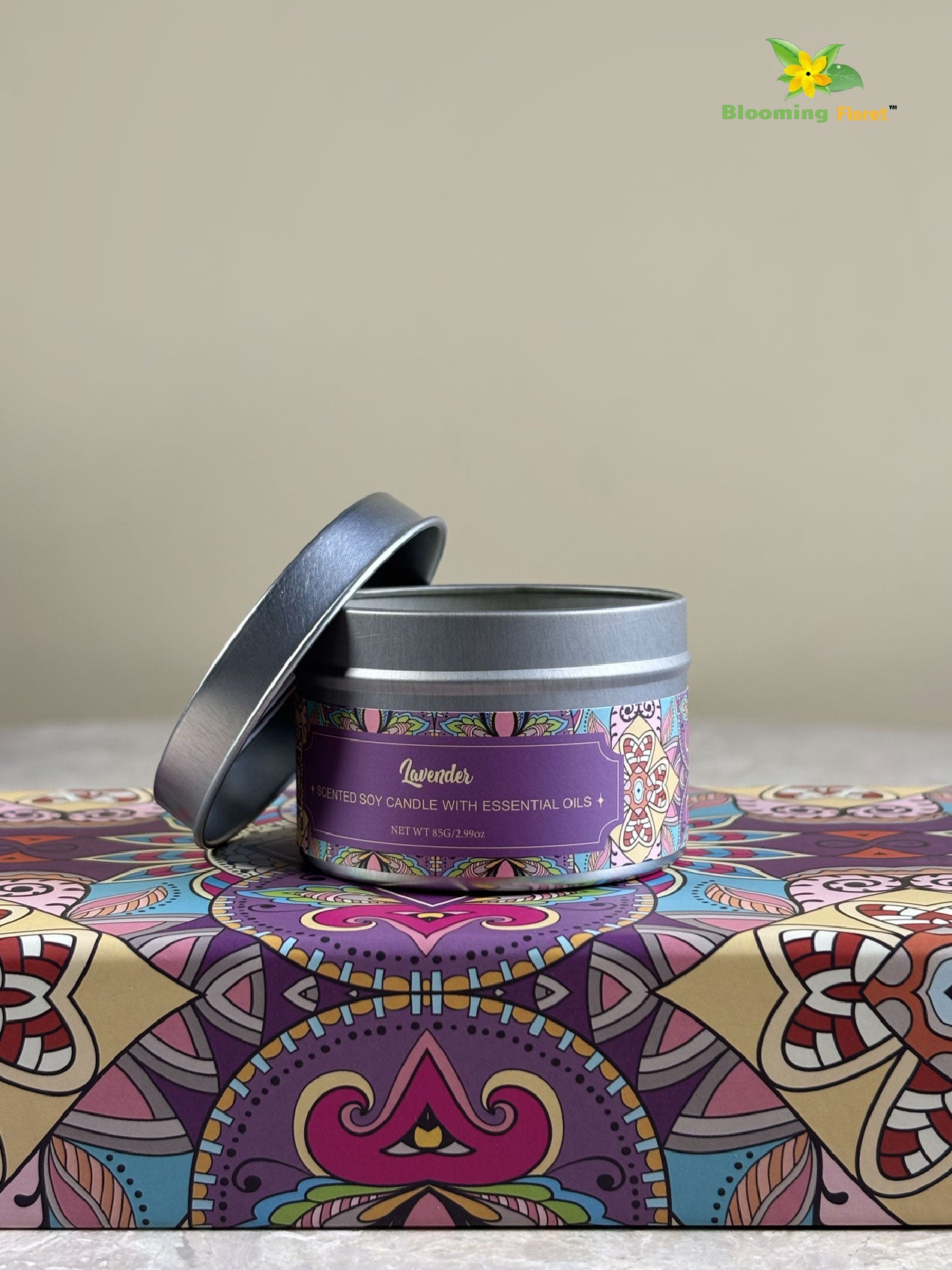 Premium Diffuser & Scented Candle Gift Set – 3 Fragrance Variants