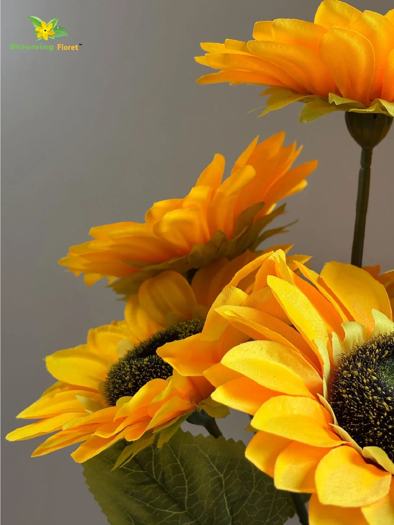 Artificial Bunch of Sunflower for Decor