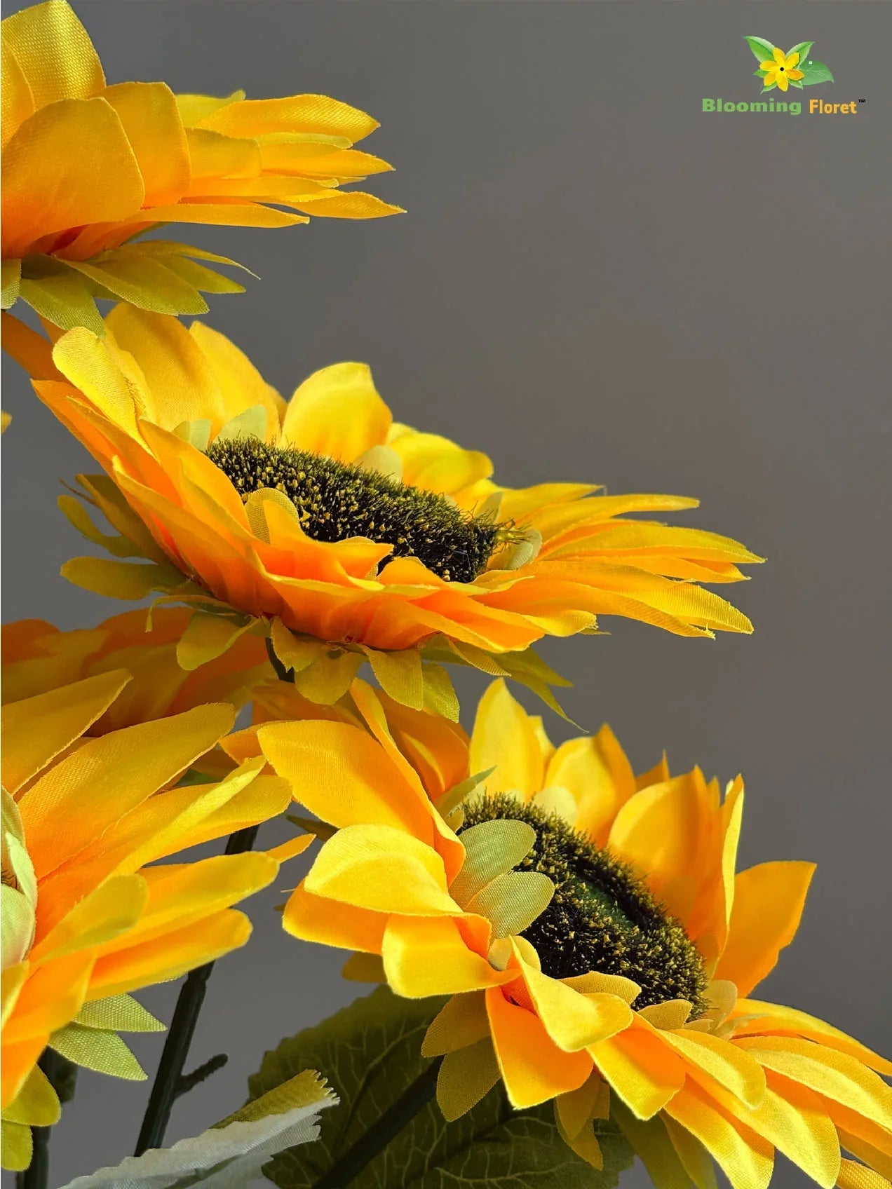 Artificial Bunch of Sunflower for Decor