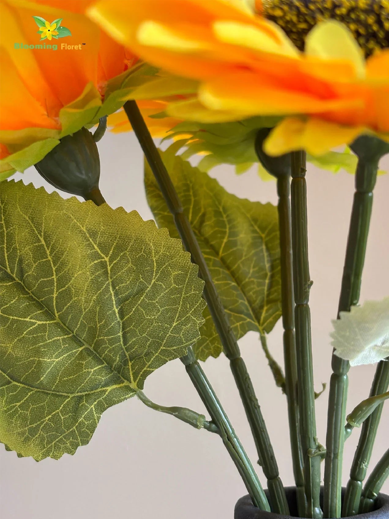 Artificial Bunch of Sunflower for Decor