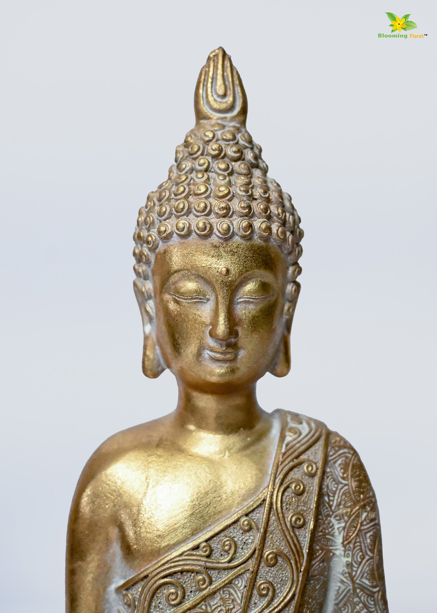 Golden Alms Buddha Statue