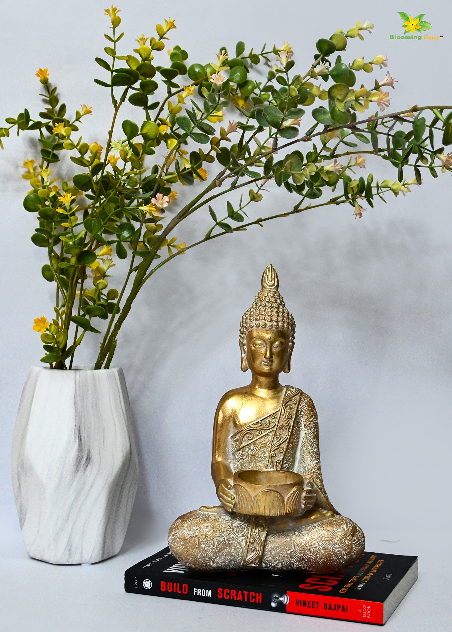 Golden Alms Buddha Statue