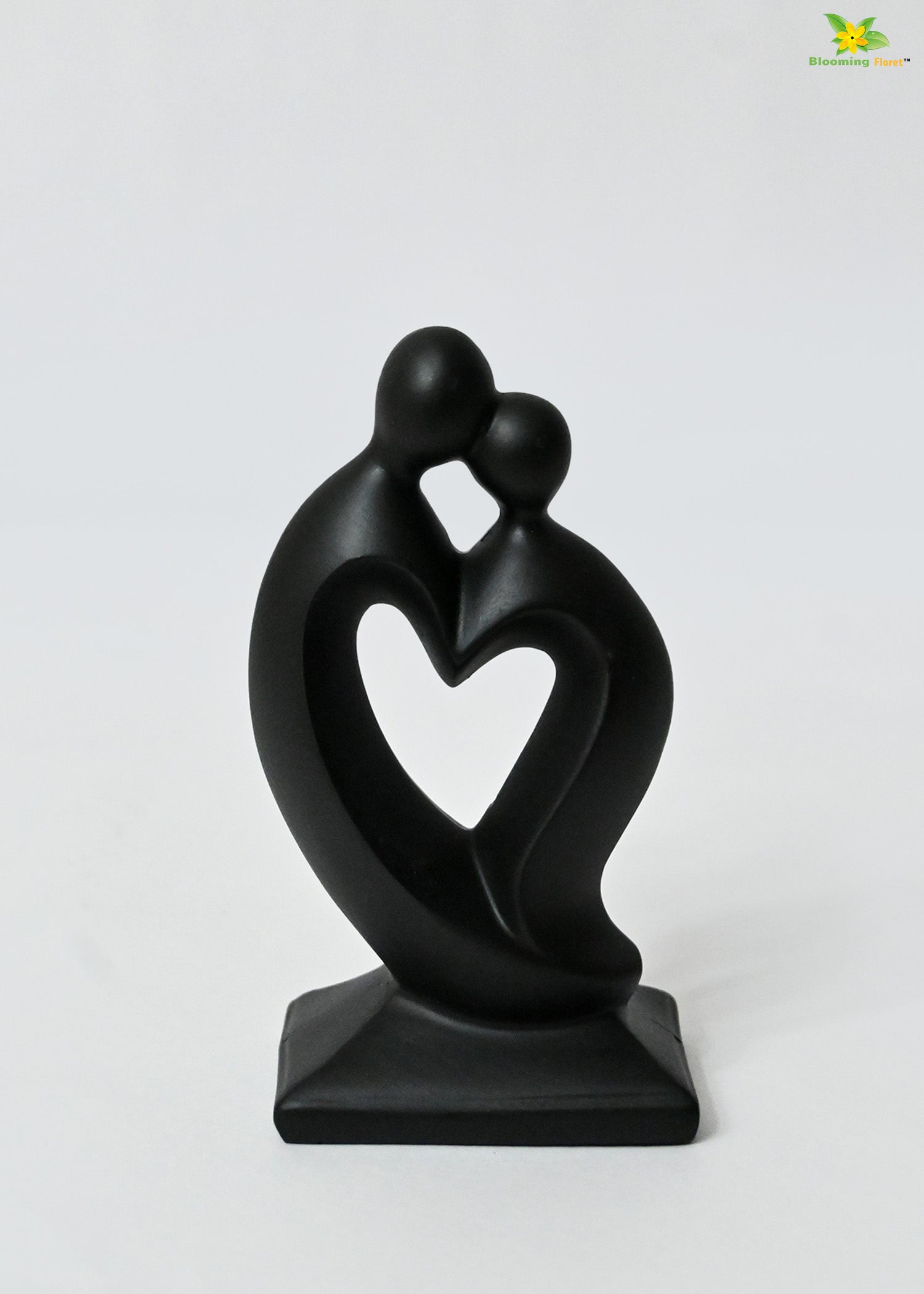 Couple Love Heart Figurine