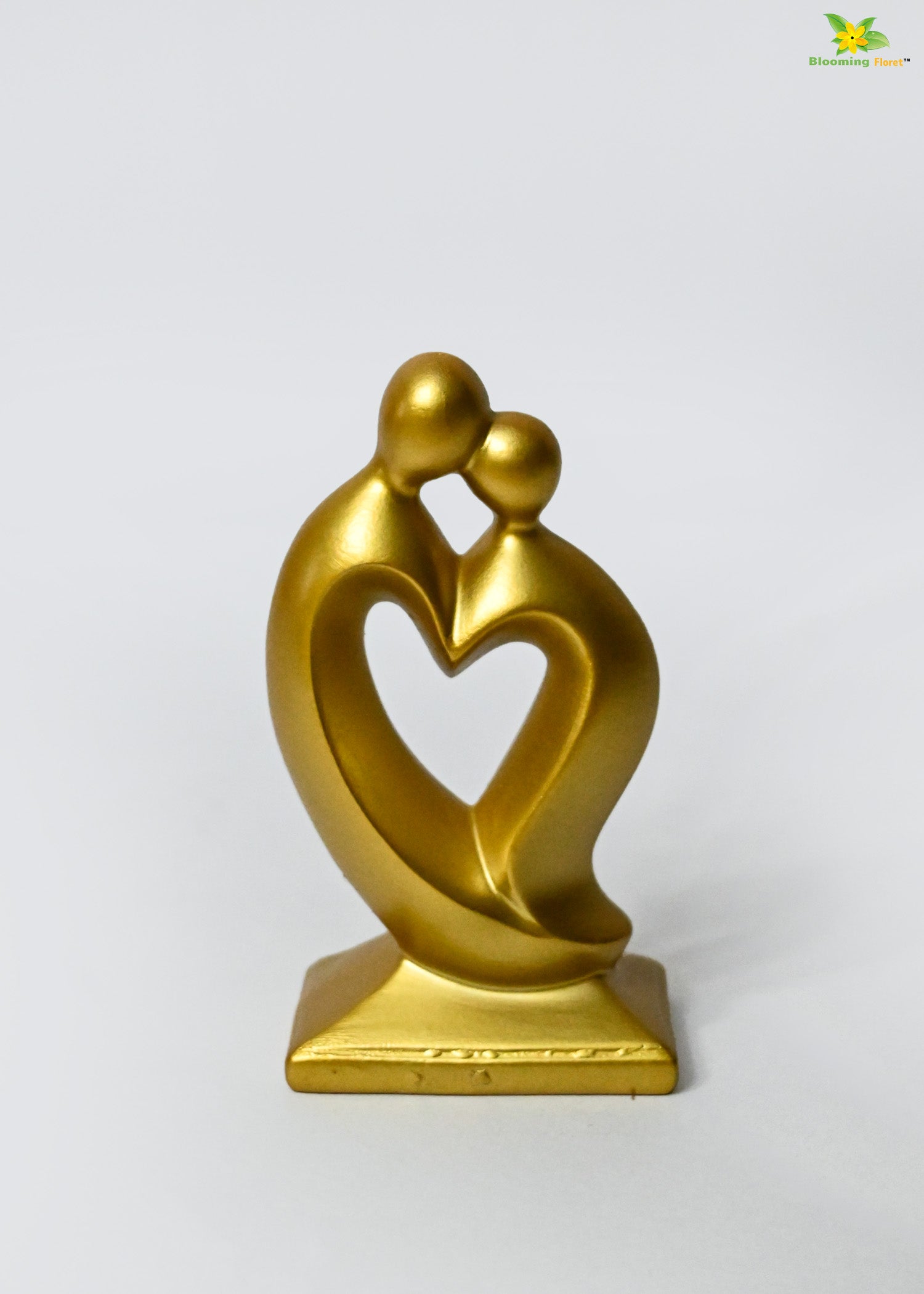 Couple Love Heart Figurine